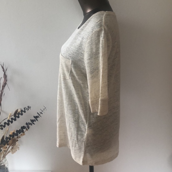 Banana Republic 100%Linen Tee - Picture 3 of 7